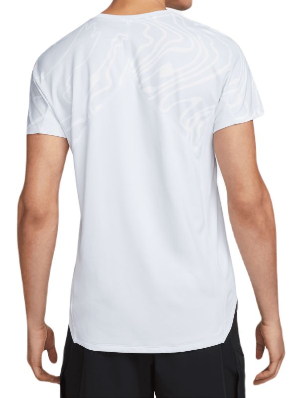 DR6597-085-PHSFM001-2000 Nike Court Dri-Fit Slam Tennis Top - football grey/black