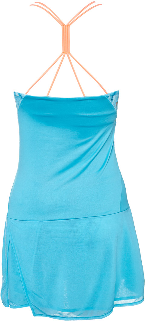  Adidas Melbourne Line Dress - samba blue/mystery blue