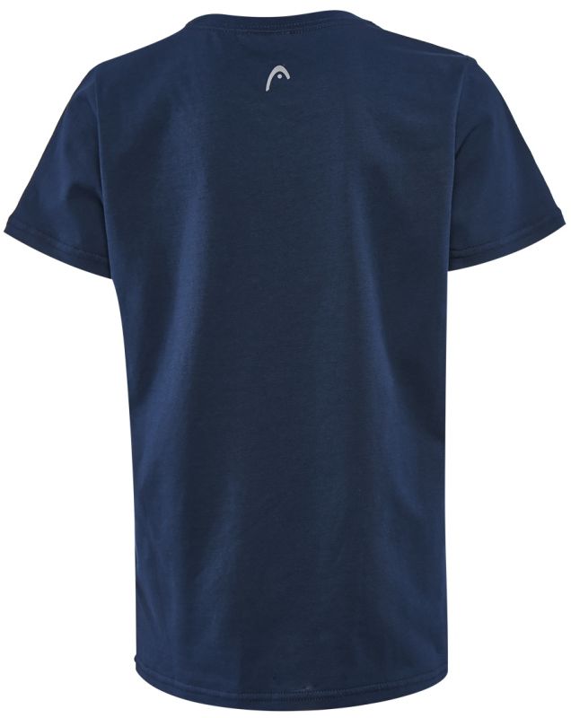 head-club-ivan-t-shirt-jr-dark-blue-yellow-2 Head Club Ivan T-Shirt JR - dark blue/yellow
