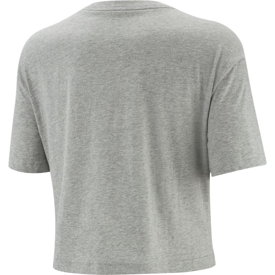 Nike Sportswear Essential Crop Icon W - dark grey heather/black
