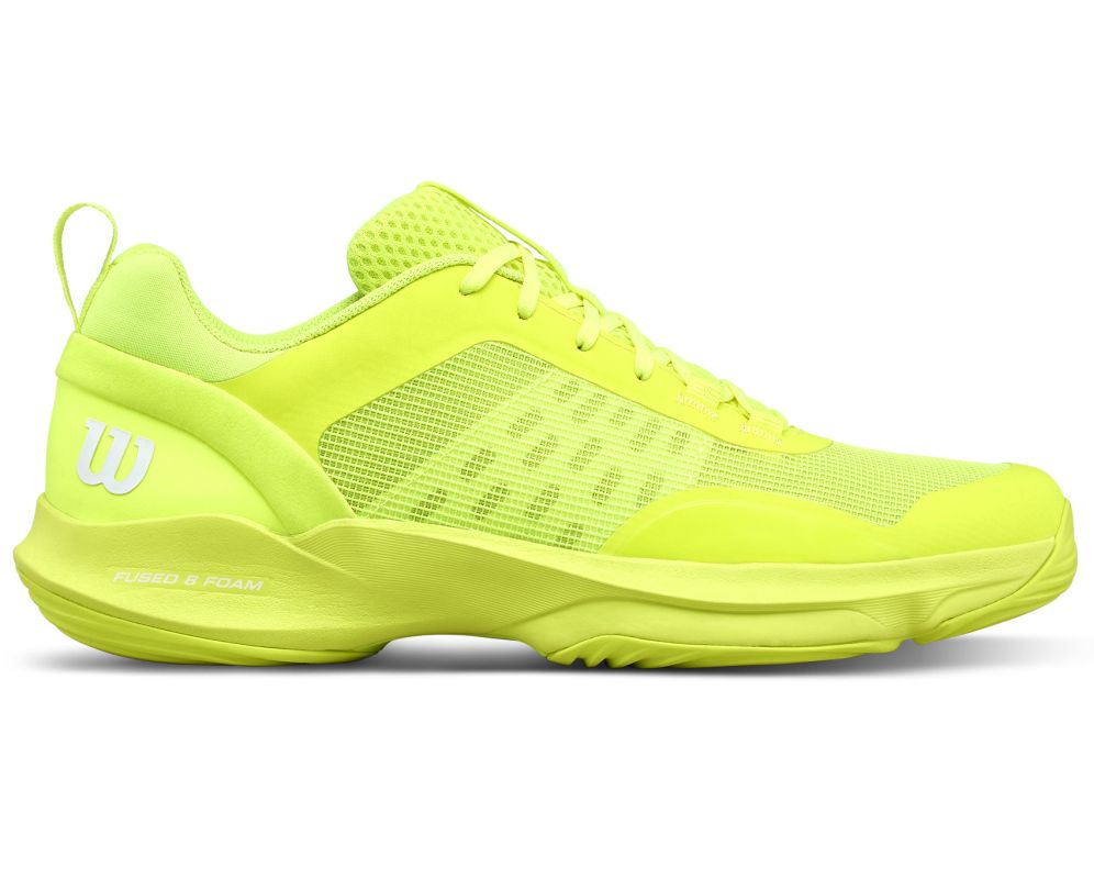 Męskie buty do padla Wilson Hurakn Pro V2 - safety yellow/white/safety yellow