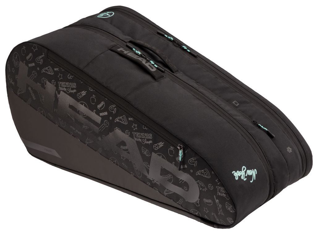 Head Tour Racquet Bag L - neon/black Head Tour Racquet Bag L - neon/black