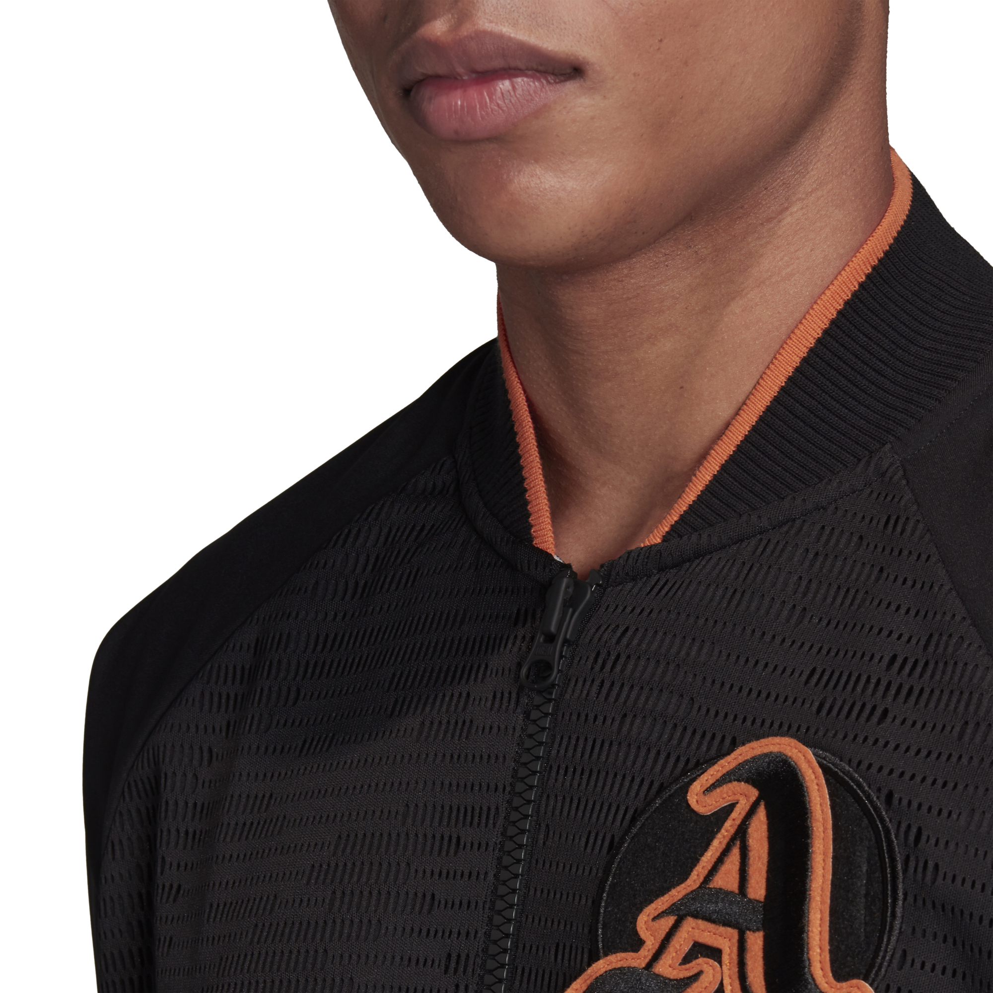Adidas VRCT Primeblue Jacket M - black/true orange