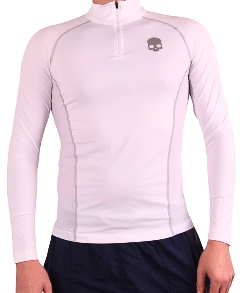 Hydrogen Essential Zipped Second Skin Long-Sleeve