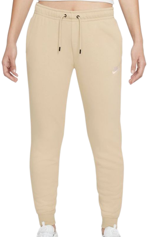 Nike NSW Essential Pant Regular Fleece W - rattan/white