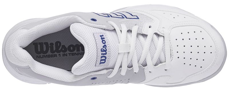 Wilson Stroke JR - white/pearl blue/dazzling blue
