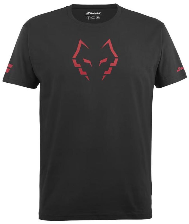 Babolat Cotton T-Shirt Lebron - black/black