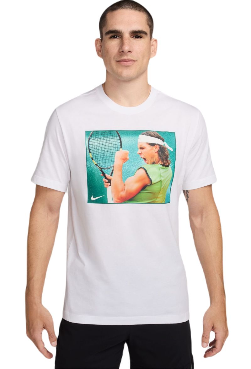 Nike Court French Open Limited Edition RAFA T-Shirt - white Nike Court French Open Limited Edition RAFA T-Shirt - white