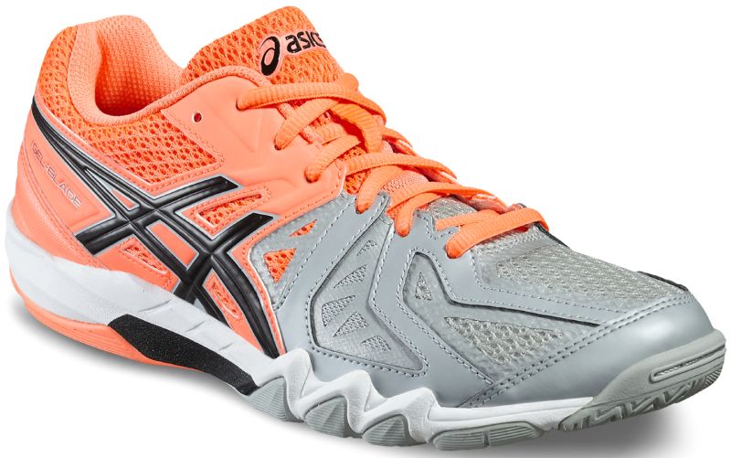  Asics Gel-Blade 5 - flash coral/black/mid grey