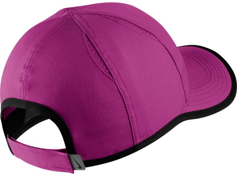 czapka-juniorska-nike-youth-aerobill-feather-light-cap-hyper-magenta-2 Czapka Juniorska Nike Youth Aerobill Feather Light Cap - hyper magenta
