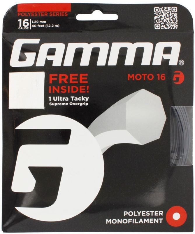 gamma-moto-12-2-m-overgrip-black Gamma MOTO (12.2 m) + overgrip - black