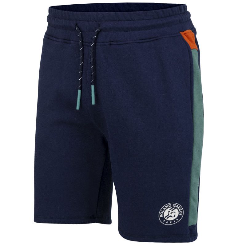 Roland Garros Kids Stripes Sweat - navy