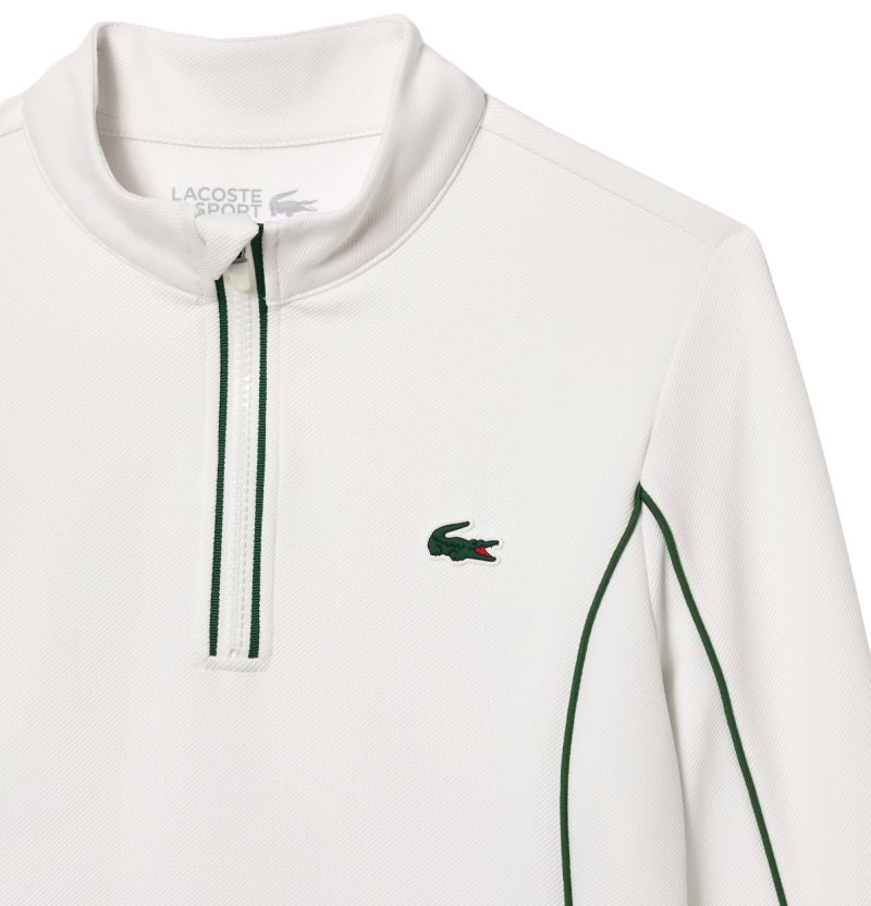 SF1962_737_24-Photoroom-png-Photoroom Lacoste Slim Fit Quarter-Zip Sweatshirt - white/green