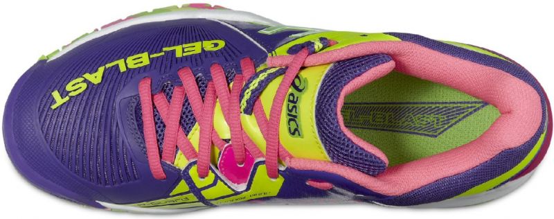 Asics Gel-Blast 6 - purple/neon green/flash yellow