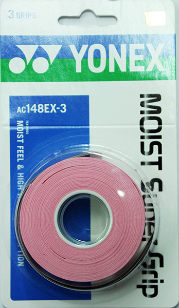 Yonex Moist Super Grap 3P - pink