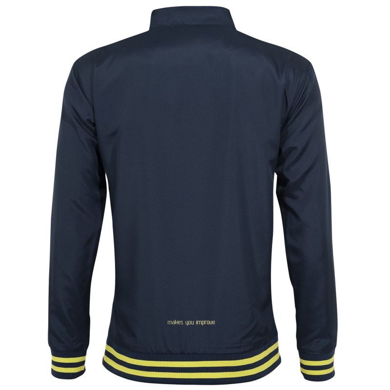 NOX Cortavientos Hombre Pro M - azul/lima
