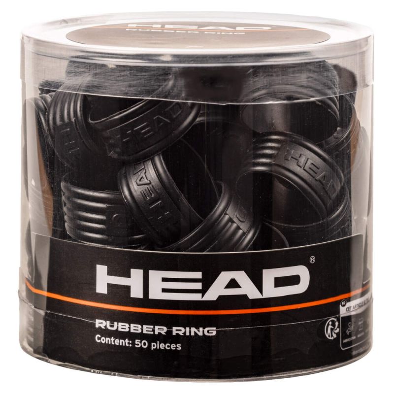 Head Rubber Finishing Ring 50P - black Head Rubber Finishing Ring 50P - black