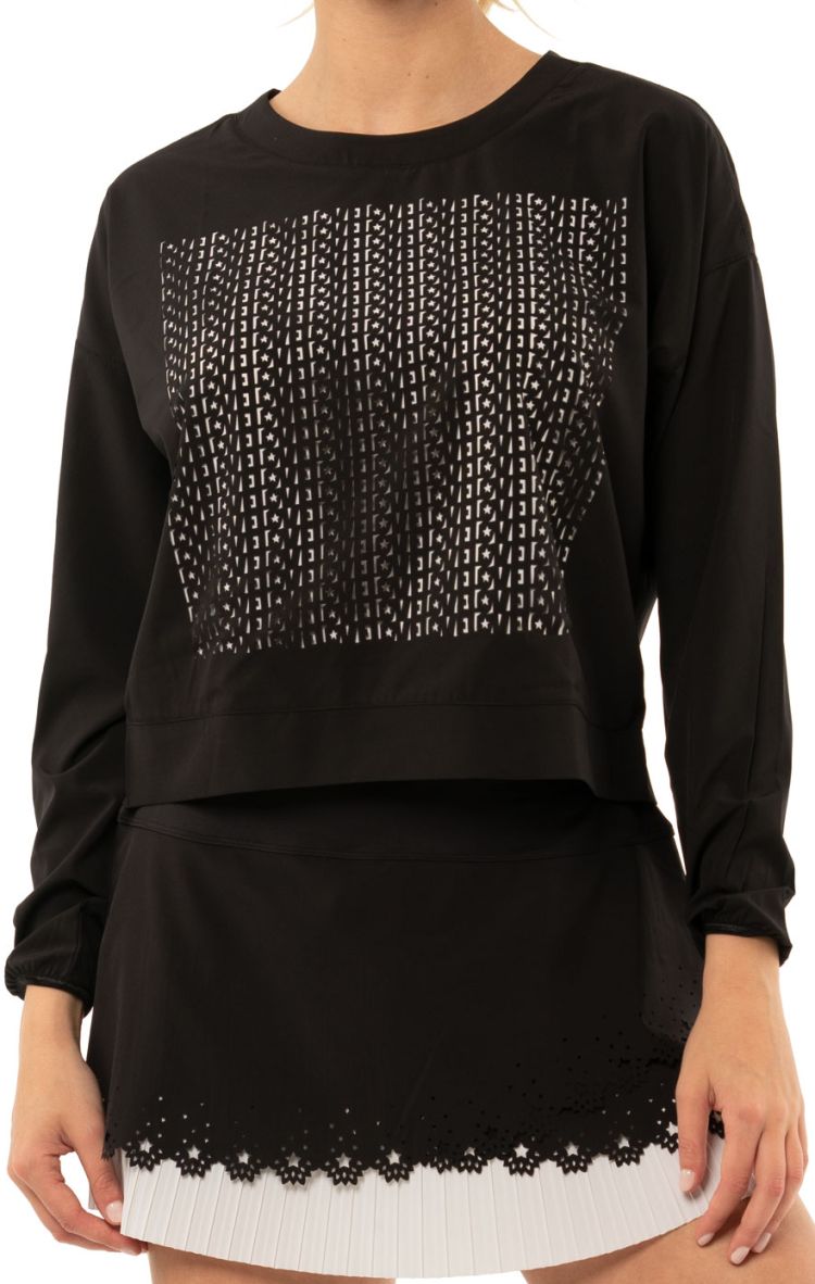 Lucky in Love Laser Infinite Love L/S Women - black