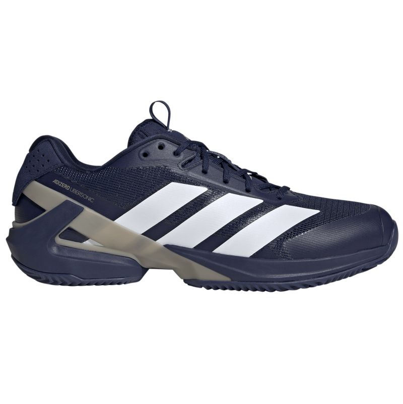 Adidas Adizero Ubersonic 5 M Clay - dark blue/cloud white/cyber metallic