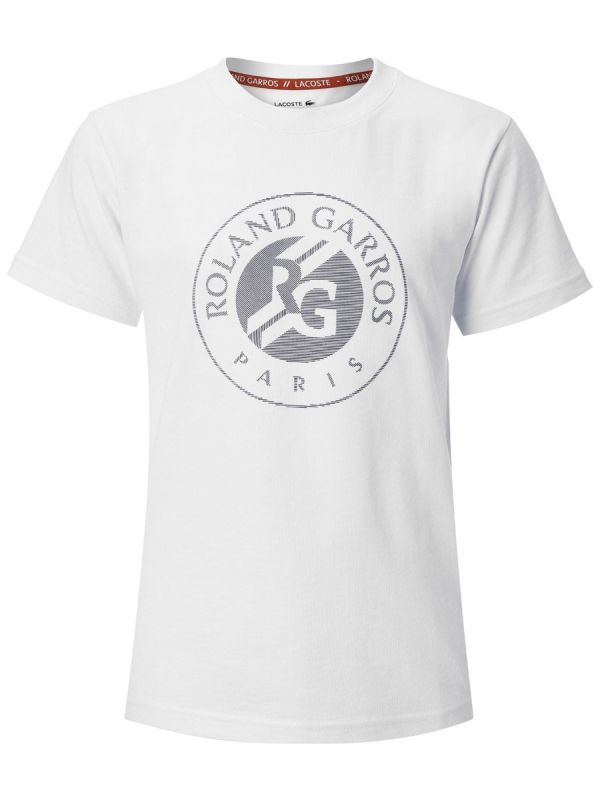 Lacoste Roland Garros T-Shirt M - white Lacoste Roland Garros T-Shirt M - white