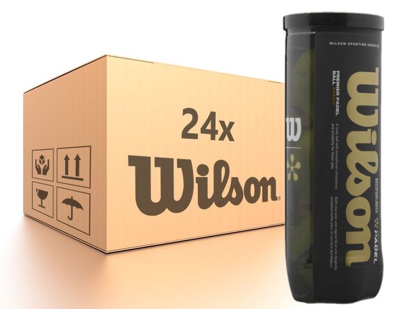 Wilson-pade4l-2 Wilson Premier Padel Speed Balls 24 x 3B