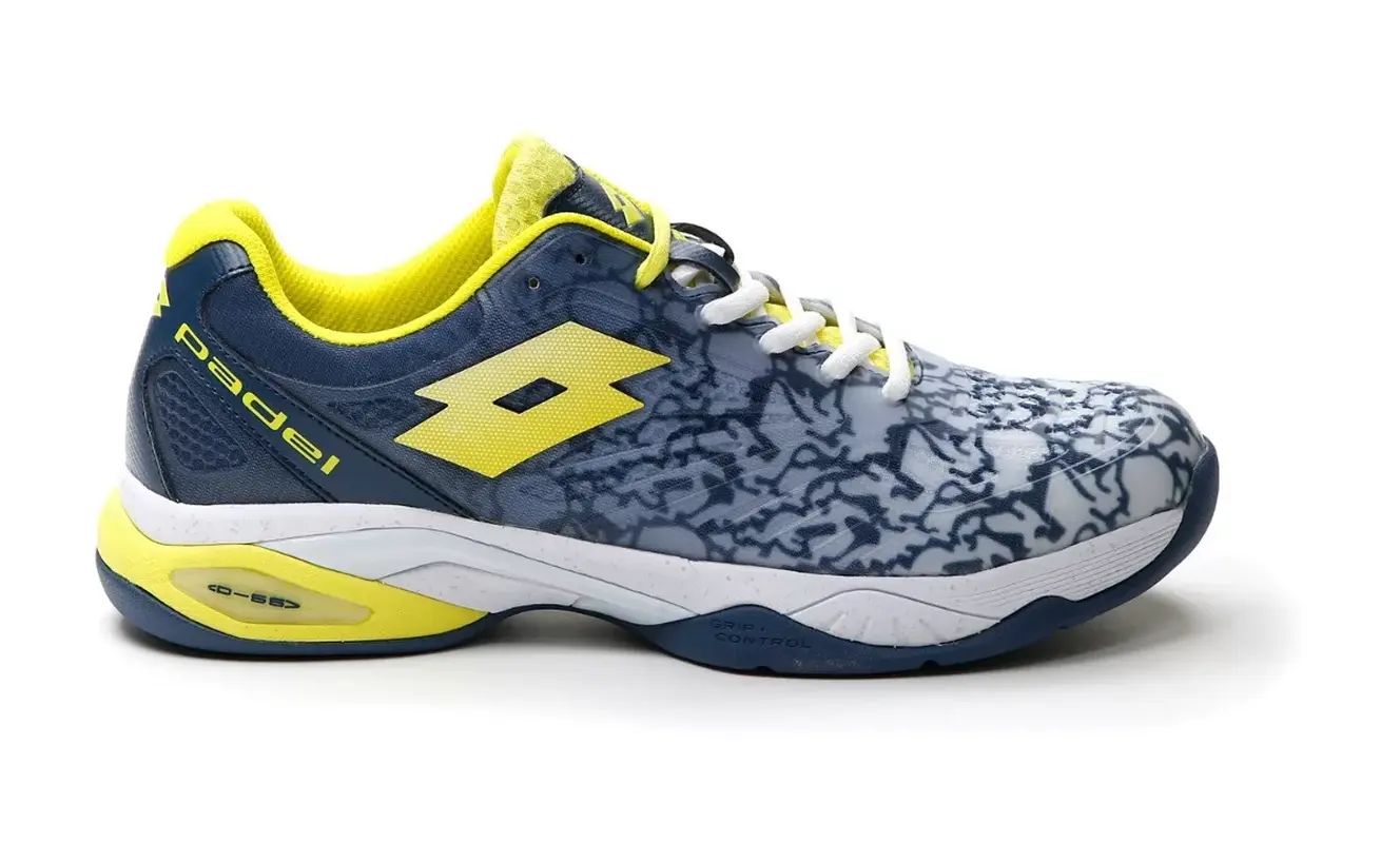 Lotto Superrapida 200 III W - all white/acid yellow/dark denim
