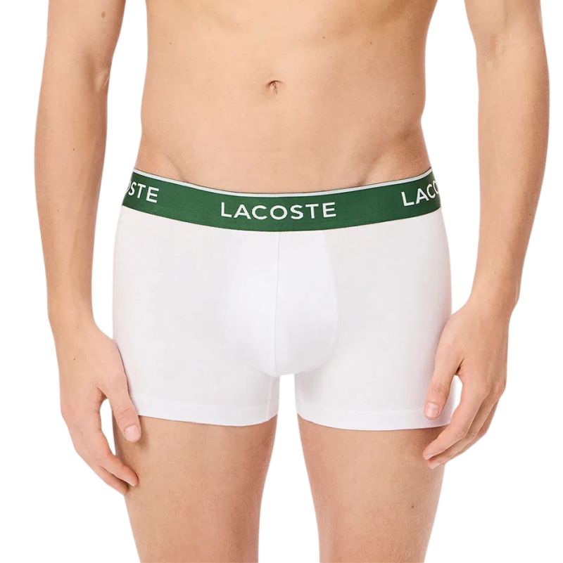 Lacoste Cotton Stretch Jersey 3P - white/whte/white