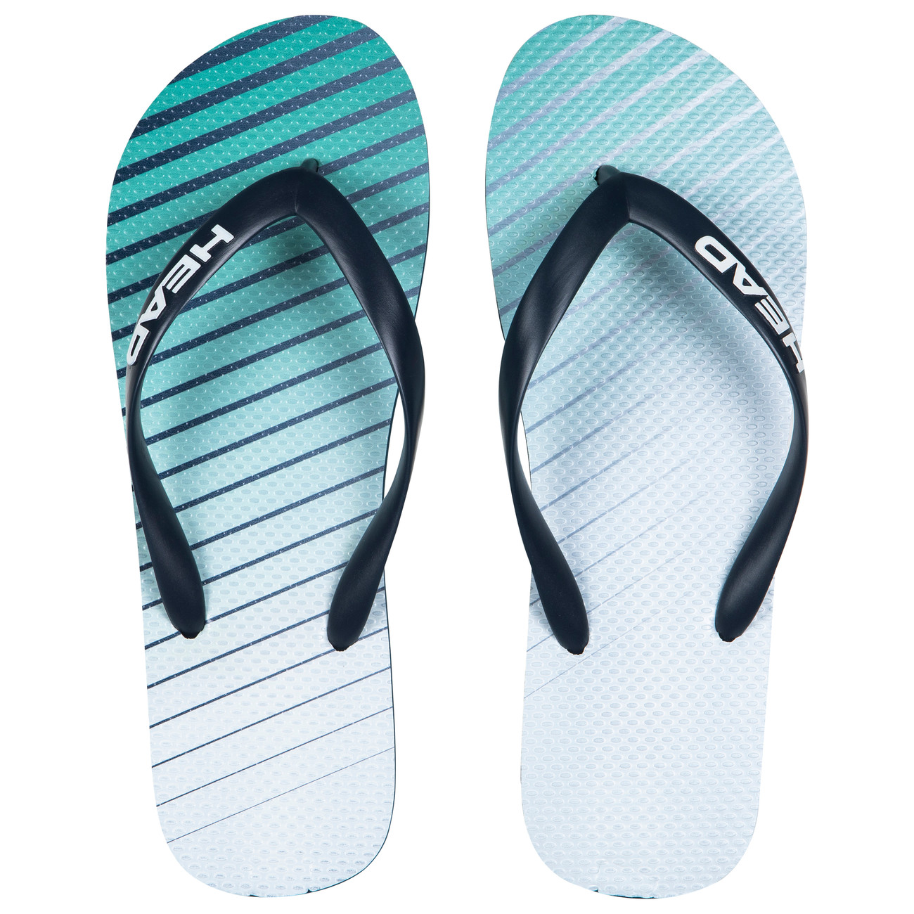 Head Beach Slippers - dark blue/print performance