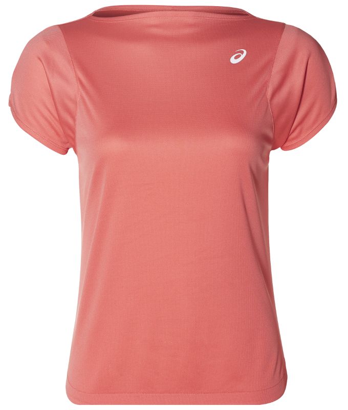 Asics Practice SS Top - papaya