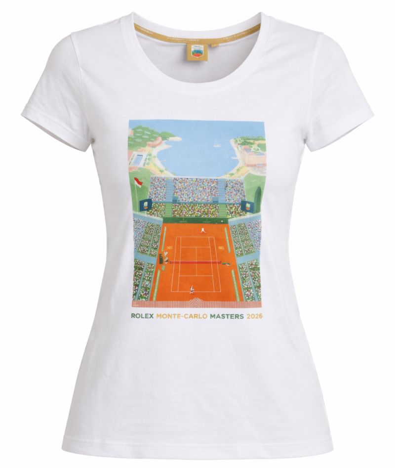 Monte-Carlo Rolex Masters Affiche Print - white