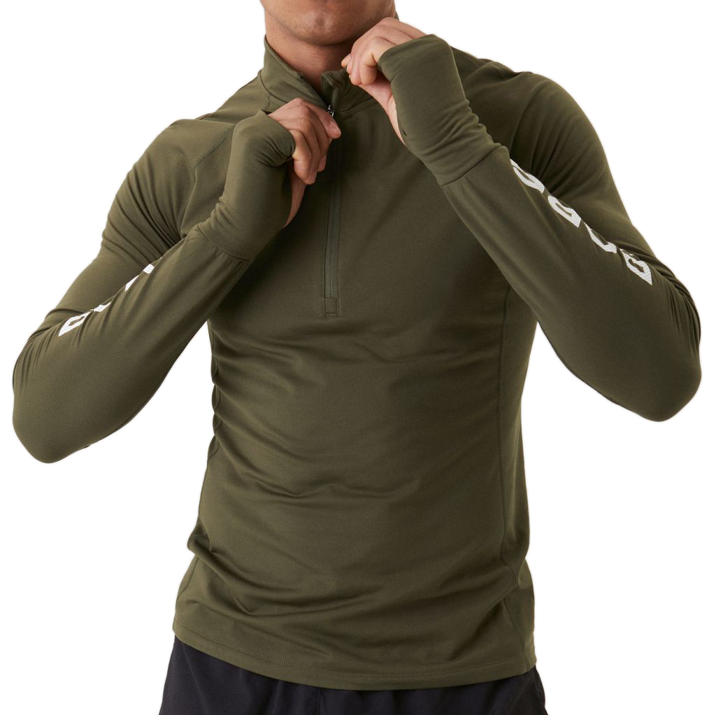 Björn Borg Borg Midlayer Half Zip - ivy green
