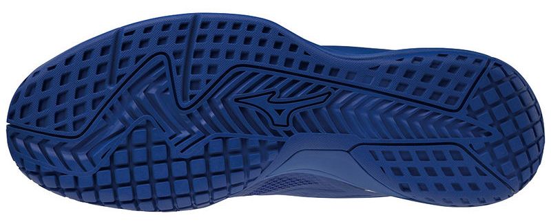 Mizuno Wave Intense Tour 5 AC - reflex blue/white/nasturtium