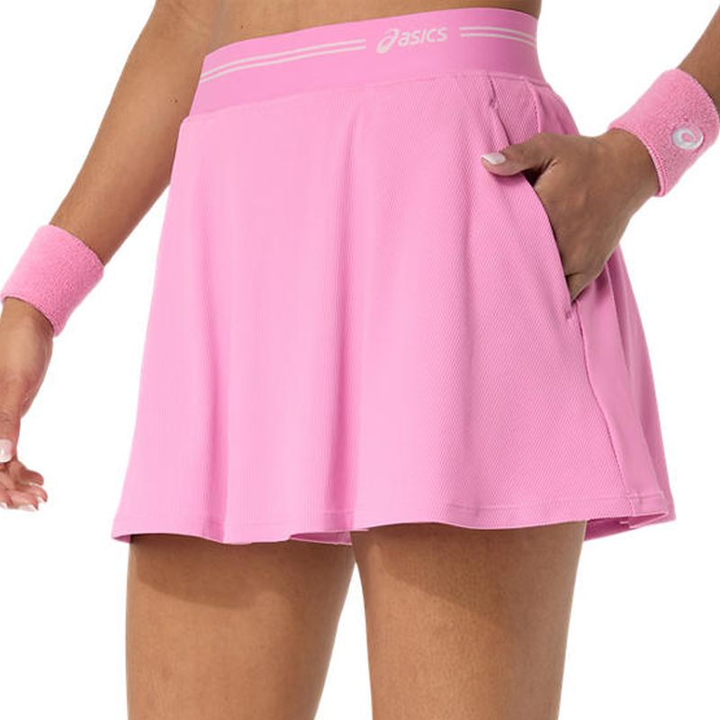 Damska spódniczka tenisowa Asics Game - bubblegum