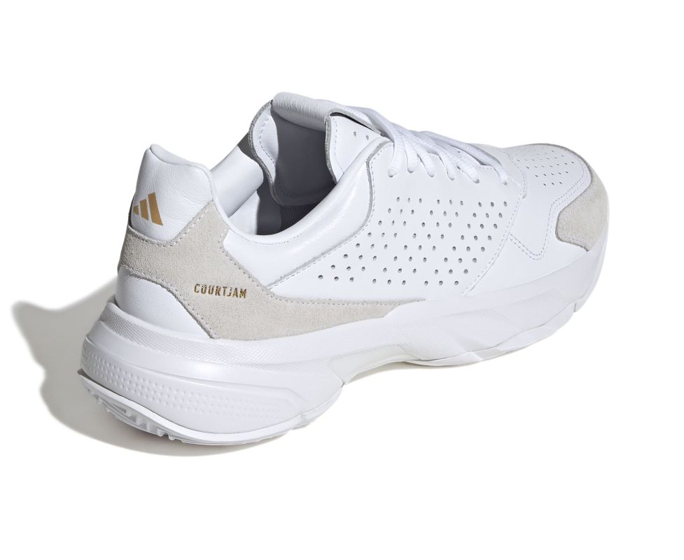 Adidas CourtJam Control 3 Premium - cloud white/cloud white