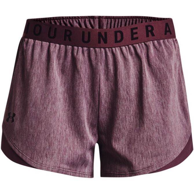 Under Armour Play Up Short 3.0 Twist - ash plum/black Under Armour Play Up Short 3.0 Twist - ash plum/black