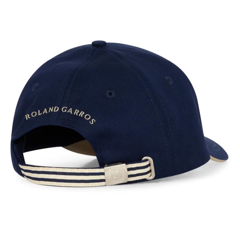 Roland Garros Monochrome Logo 2025 - navy