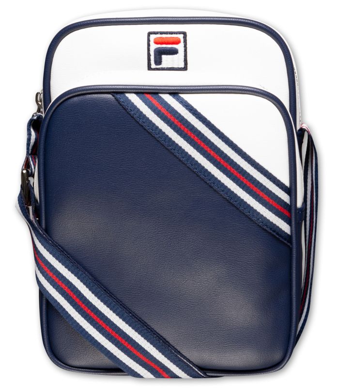 Fila Heritage Pusher Bag - black iris/bright white/true red Fila Heritage Pusher Bag - black iris/bright white/true red