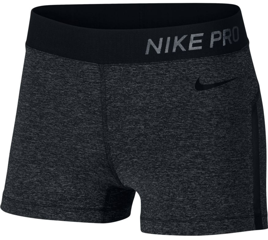 Nike Pro Hypercool 3in Cool Shine - black/clear