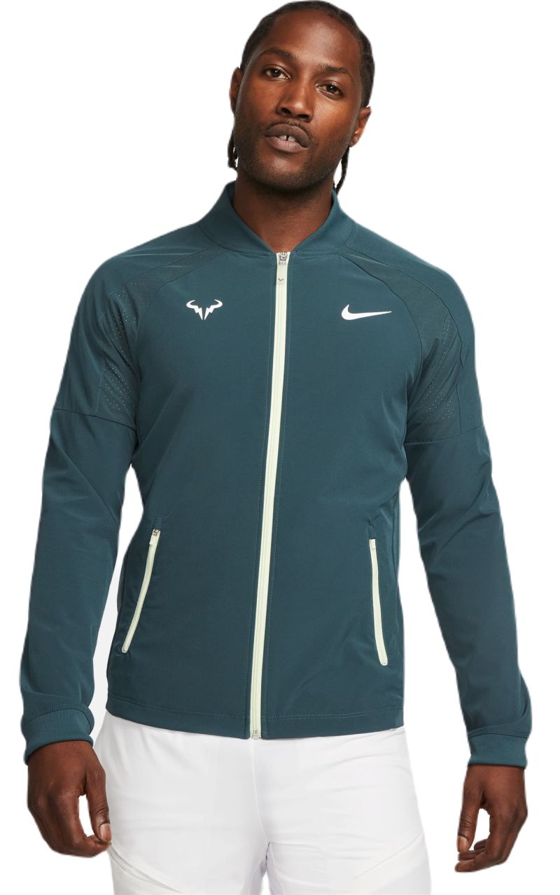 Nike Court Dri-Fit Rafa Jacket - deep jungle/lime ice/white Nike Court Dri-Fit Rafa Jacket - deep jungle/lime ice/white