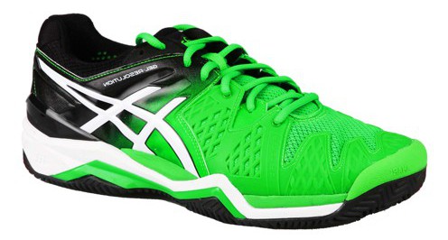 asics-gel-resolution-6-clay-flash-green-white-black Asics Gel-Resolution 6 Clay - flash green/white/black