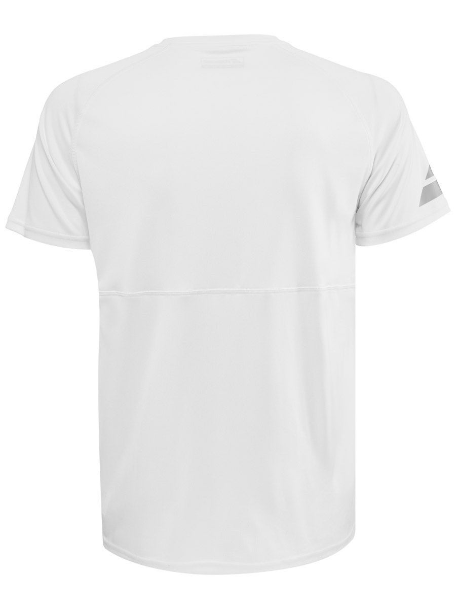 babolat-play-crew-neck-tee-men-white-2 Babolat Play Crew Neck Tee Men - white