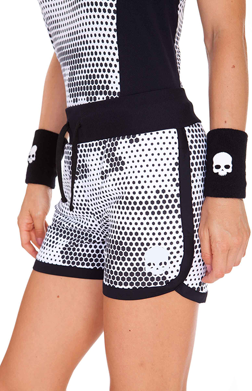 Hydrogen Women Tech Camo Shorts - white camouflage