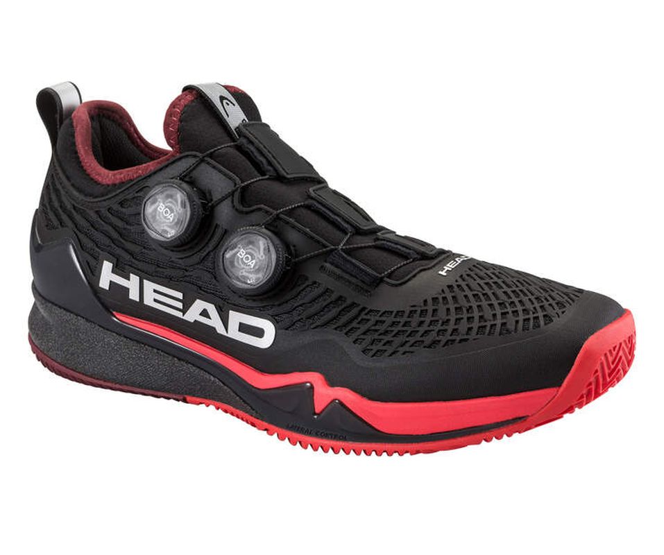 Head Endure Pro Boa Clay - black/red Head Endure Pro Boa Clay - black/red