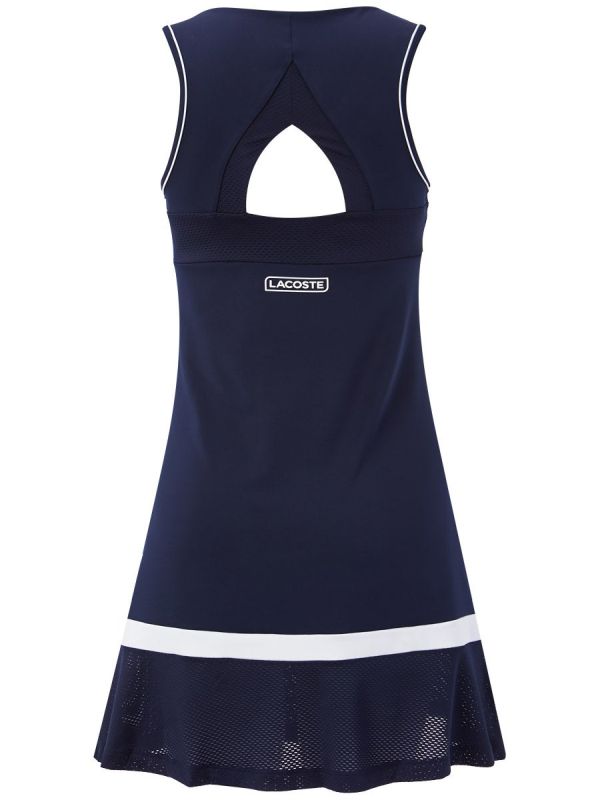 Lacoste Women’s SPORT Built-In Bra Stretch Tennis Dress - navy