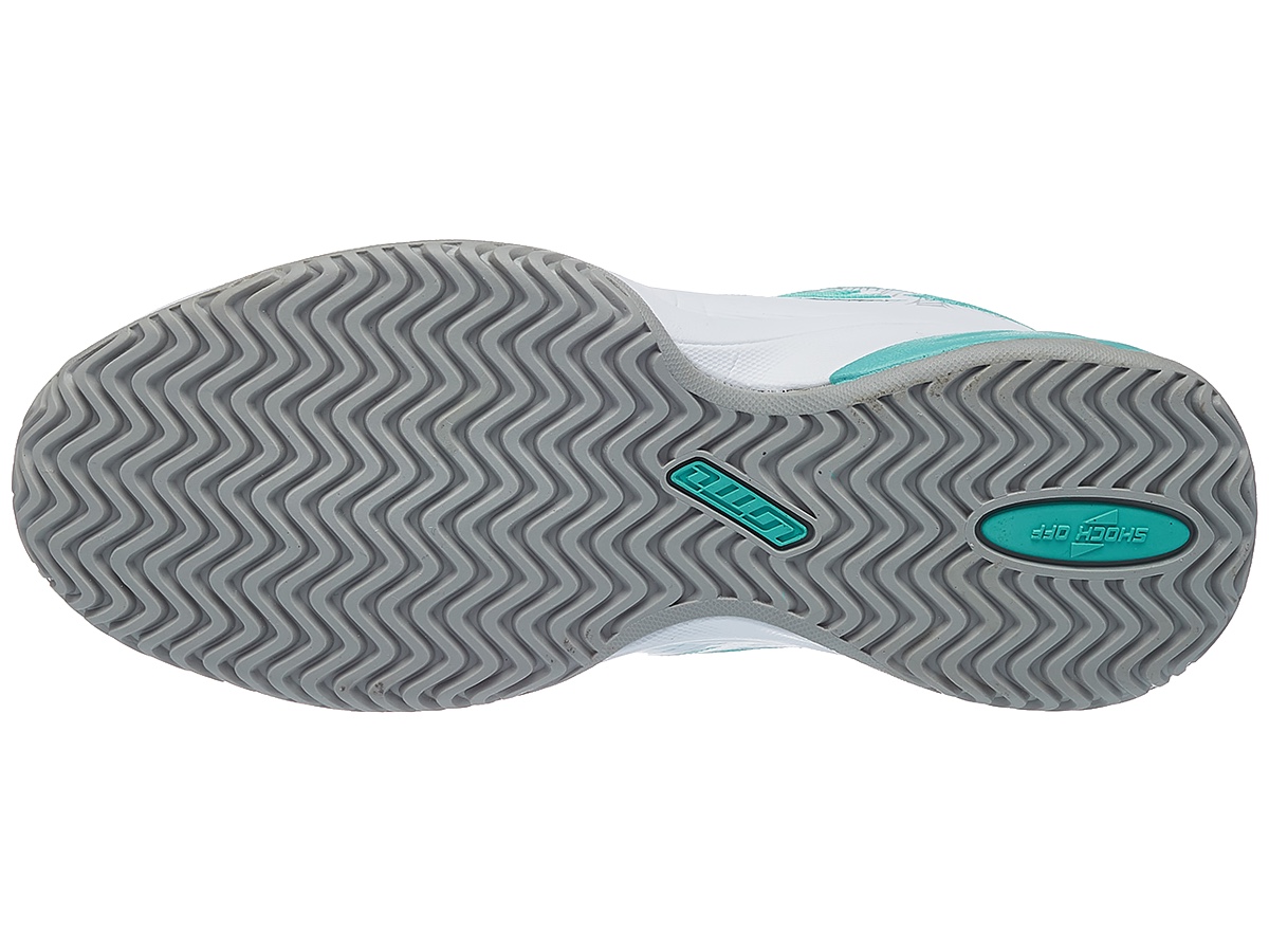 Lotto Stratosphere V Jr L - white/green thai