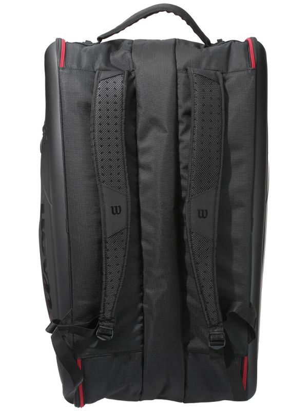 wilson-federer-super-dna-12-pk-bag-black-4 Wilson Federer Super DNA 12 Pk Bag - black