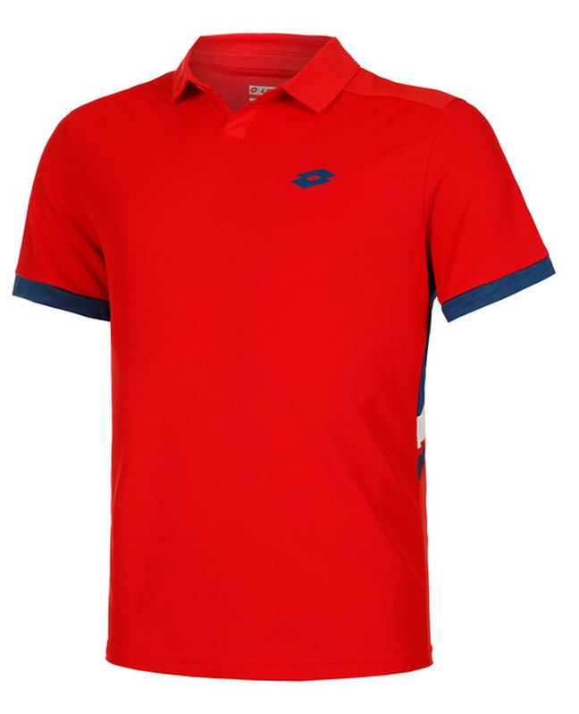 03817000_000 Lotto Squadra III Polo - flame red