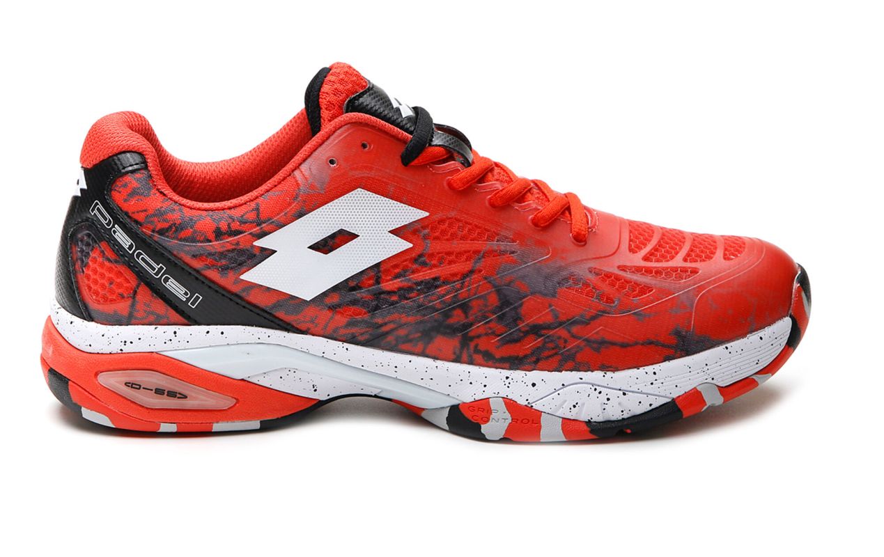 Lotto Superrapida 200 IV - grenadine red/all white/all black