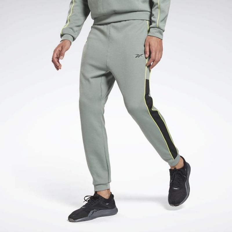 Reebok Workout Ready Doubleknit Pants M - harmony green