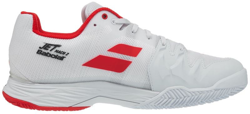 babolat-jet-mach-ii-clay-men-white-white-3 Babolat Jet Mach II Clay Men - white/white